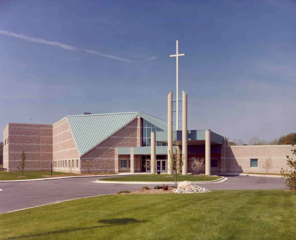 Trinity exterior front entrance