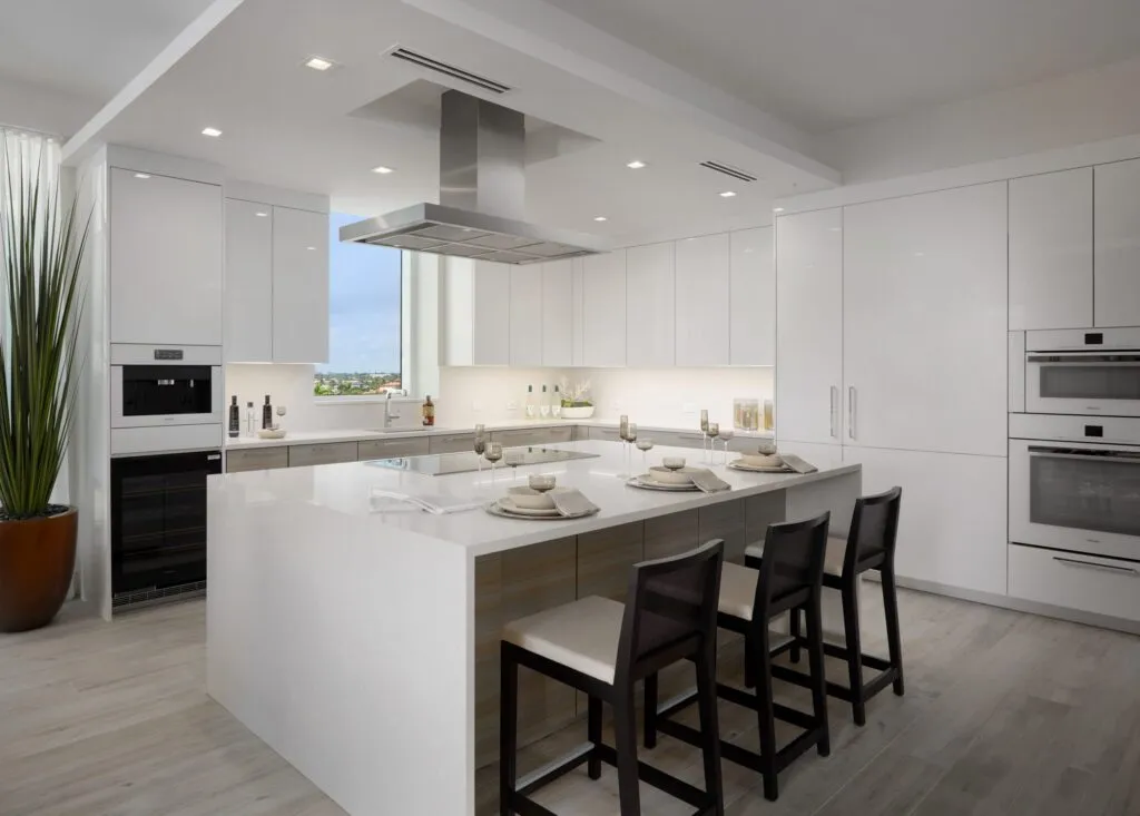 VistaBlue Singer Island kitchen render