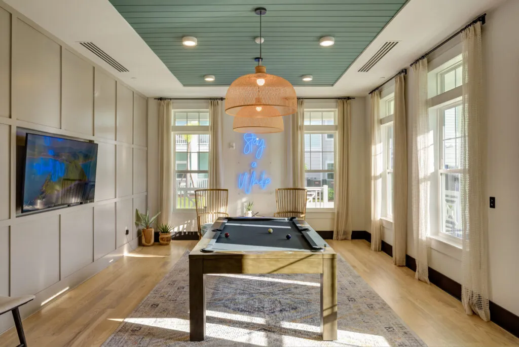 Grand Cypress community center pool table
