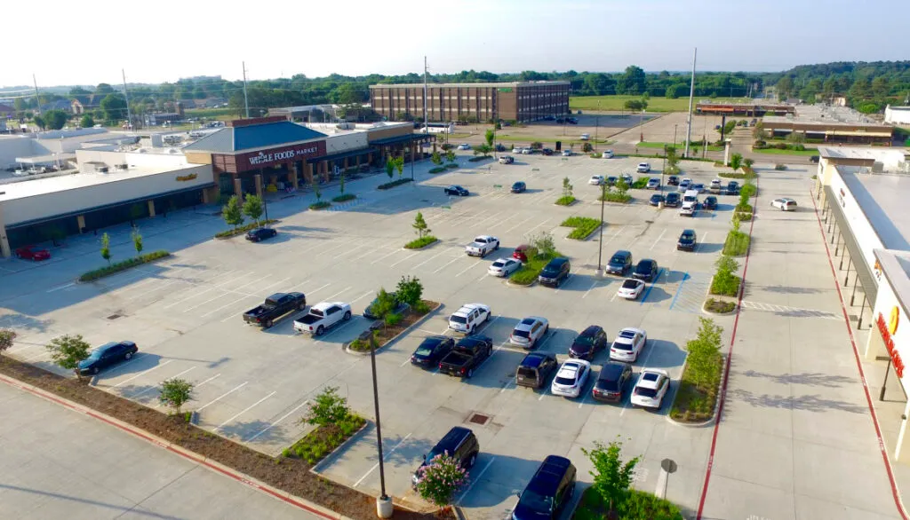 Whole Foods exterior parking lot