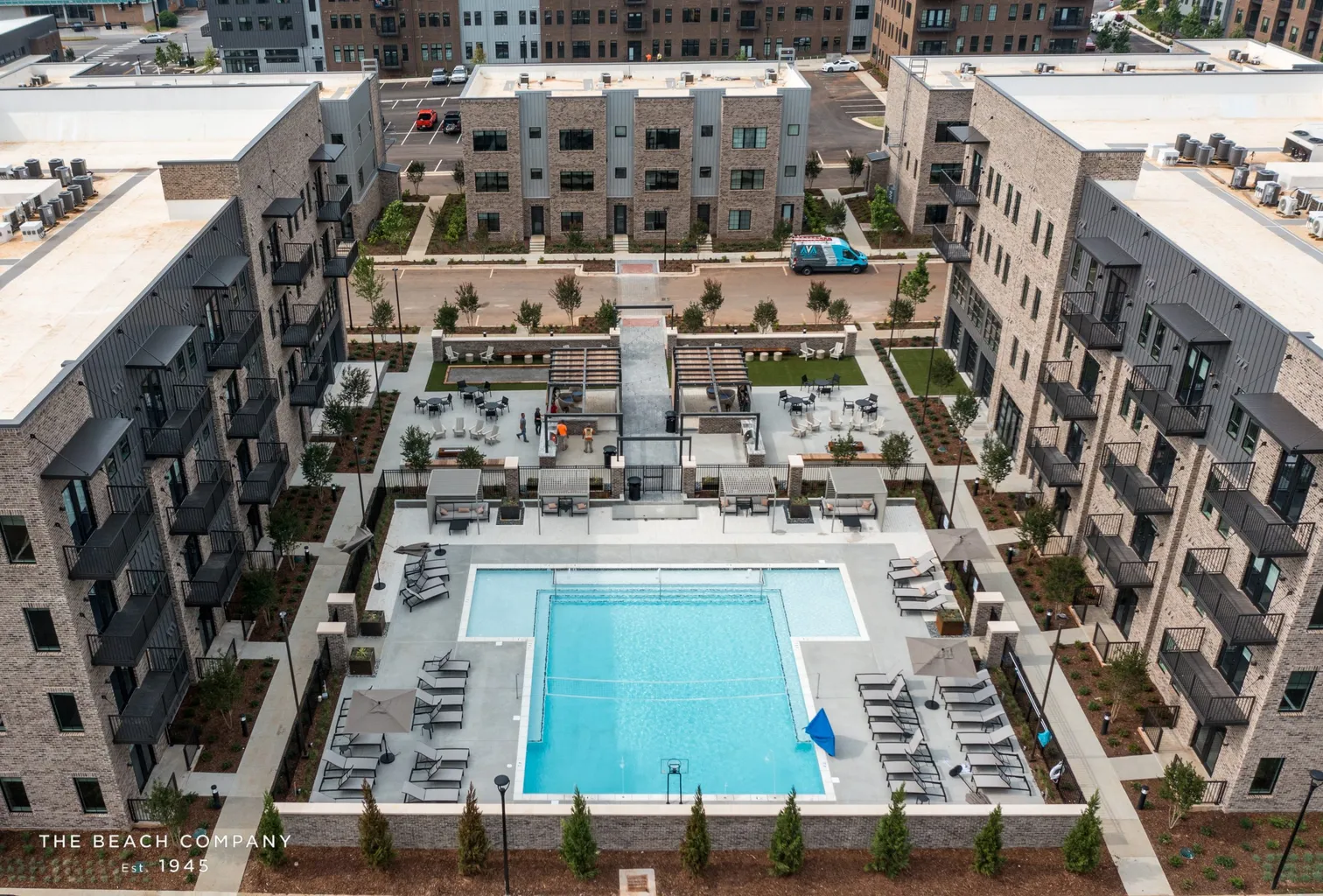 The Foundry pool area