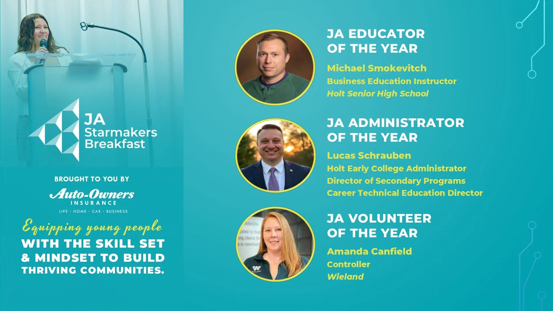 2025 Junior Achievement Volunteer of the Year