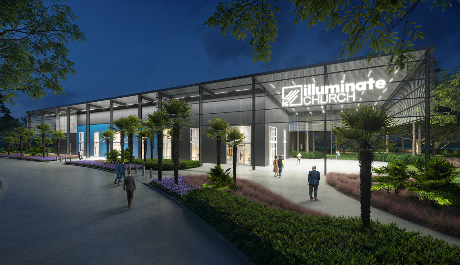 Rendering of the future Illuminate Church