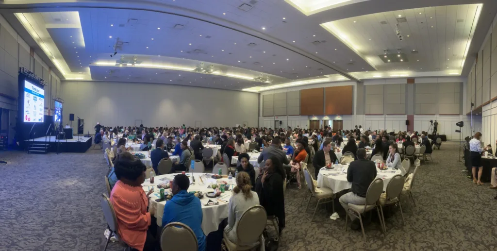 Room full of attendees to support JA North Louisiana 