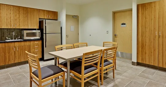 Kitchenette area for the soldier