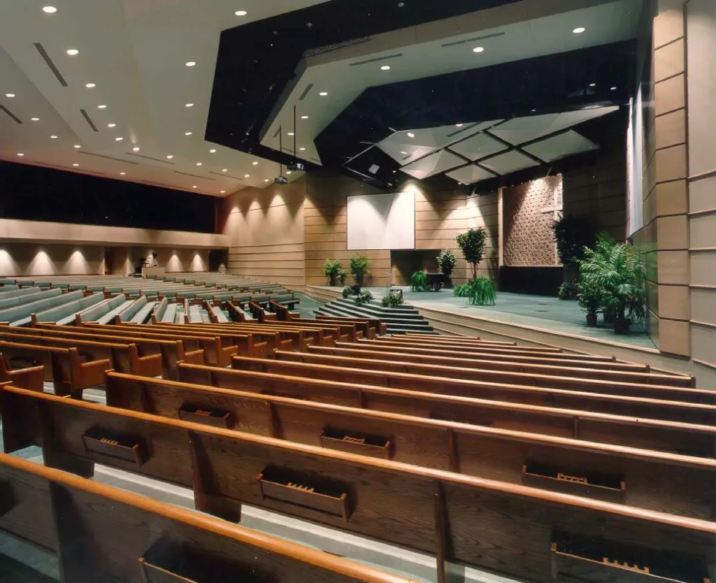 Worship and sanctuary space at Trinity