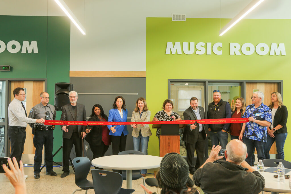 Grand Opening ribbon cutting ceremony at ERTC.