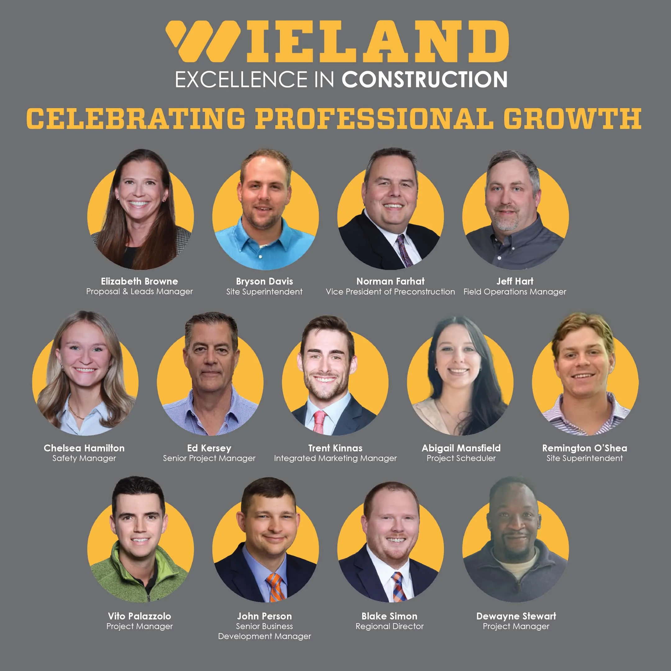 Promotions and New Positions