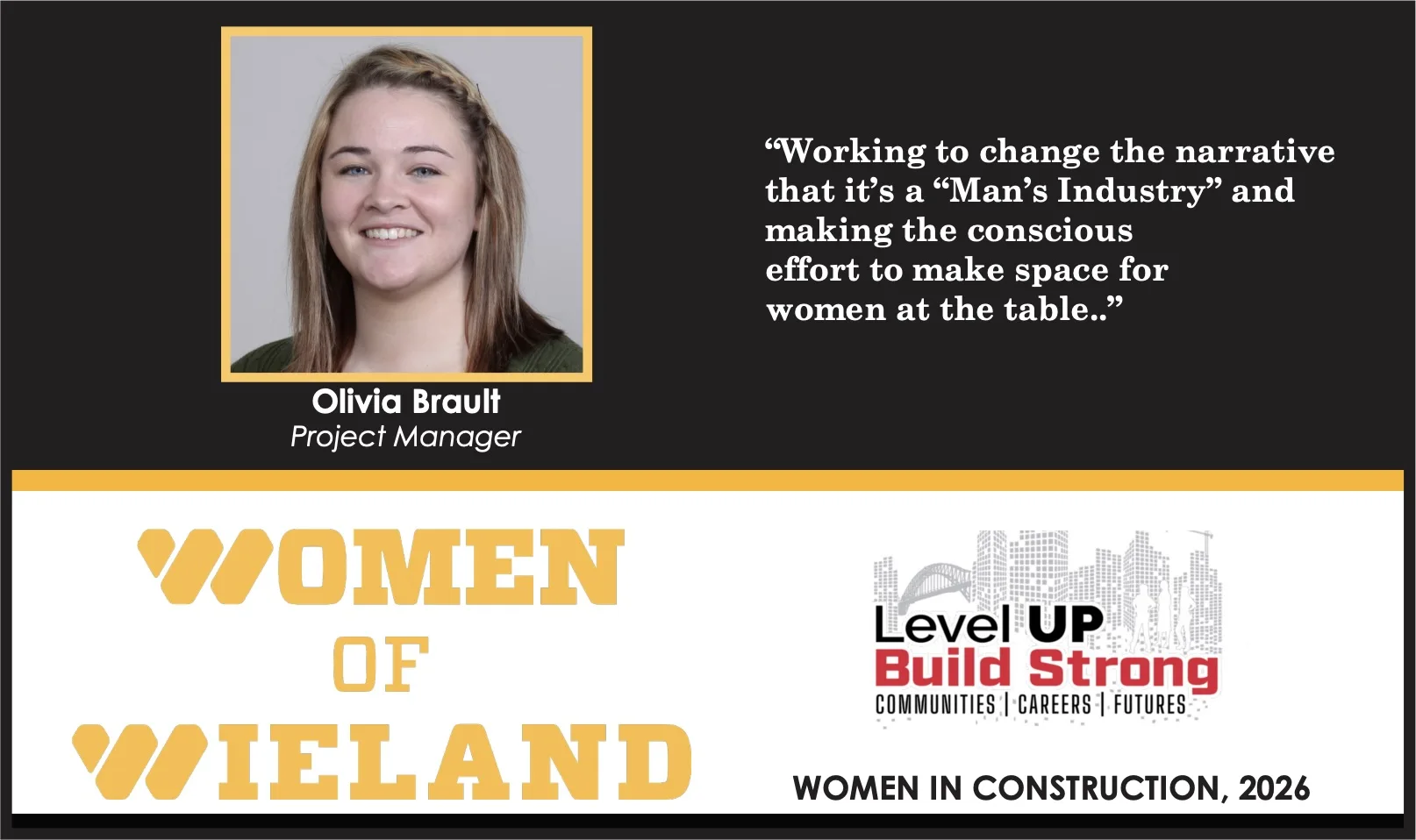 WIC Spotlight – Olivia Brault